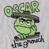 Sesame Street Unisex Adult Oscar The Grouch Can T-Shirt