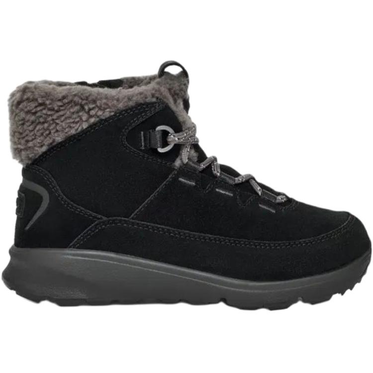 UGG TerreTrail Cozy Lace Boot Black (Kids) Kids Sneakers 1157574K-BLK