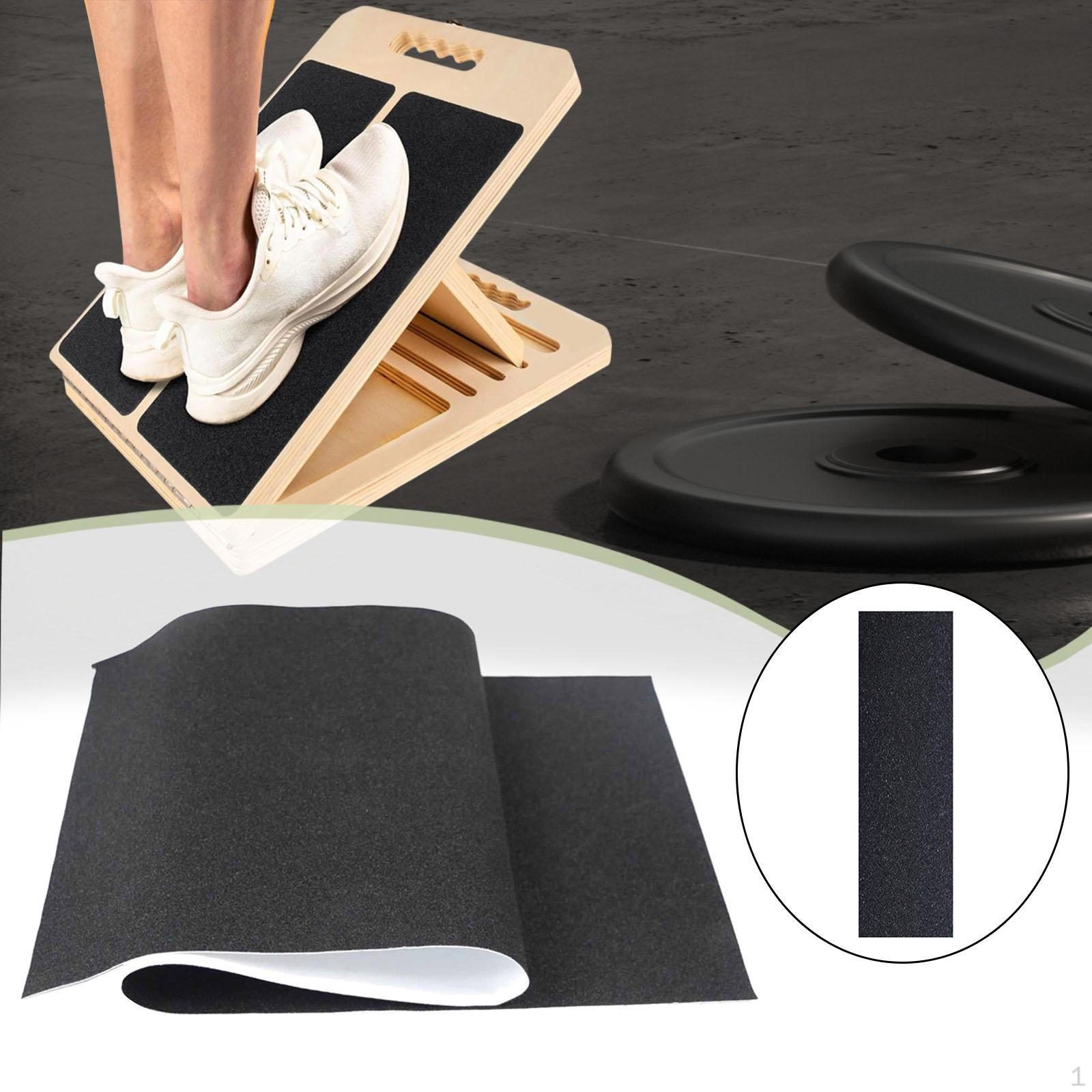 

Slant Board Stickyback Sand Paper Sheet Nonslip Grip for Gym Equipment