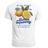 Mens T-Shirt Back Print Easy Peasy Lemon Squeezy Citrus Italy Vintage-