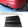 ABS Black Rear Rear Chassis Wing Spoiler Lip Diffuser Universal Car Modified Parts