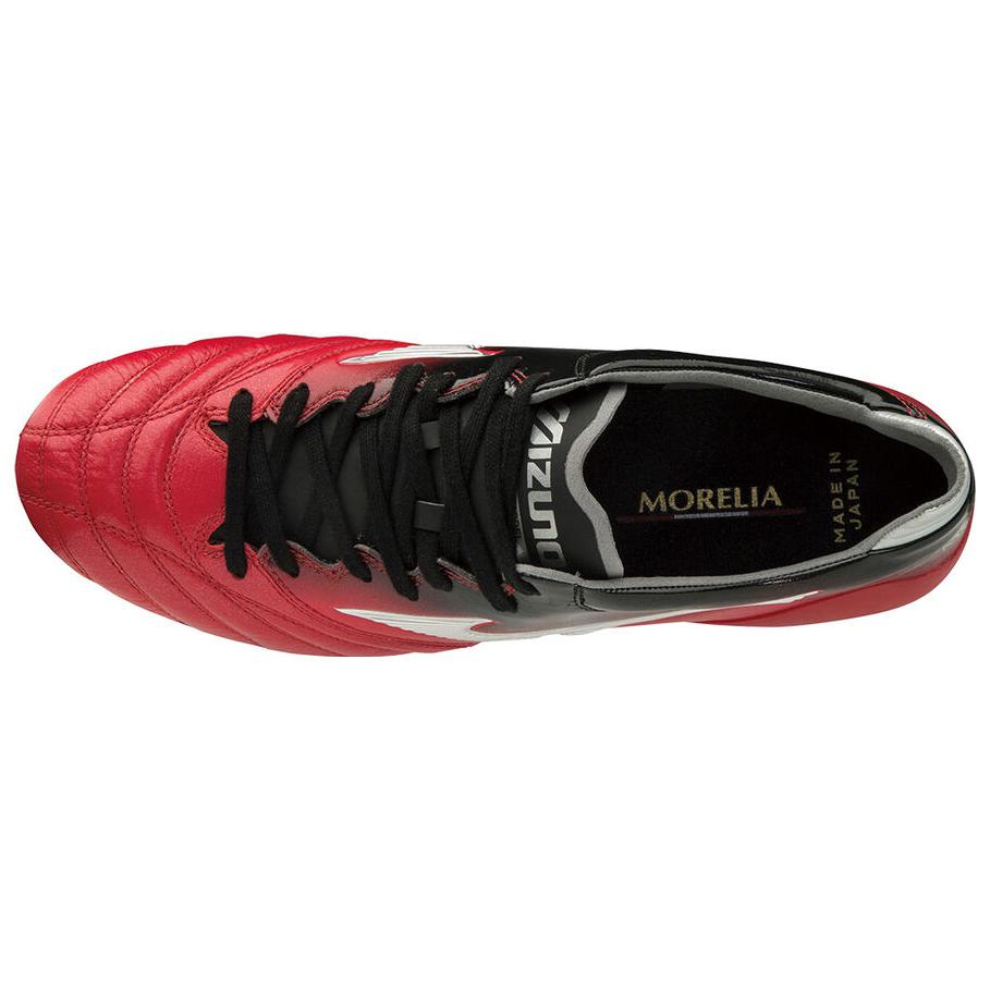 Mizuno Morelia Neo II Japan Comfortable FG (Rubber Long Stud) Slip Resistant Wear Resistant Shock Absorbing Soccer Shoes Men Soccer Shoes P1GA195162