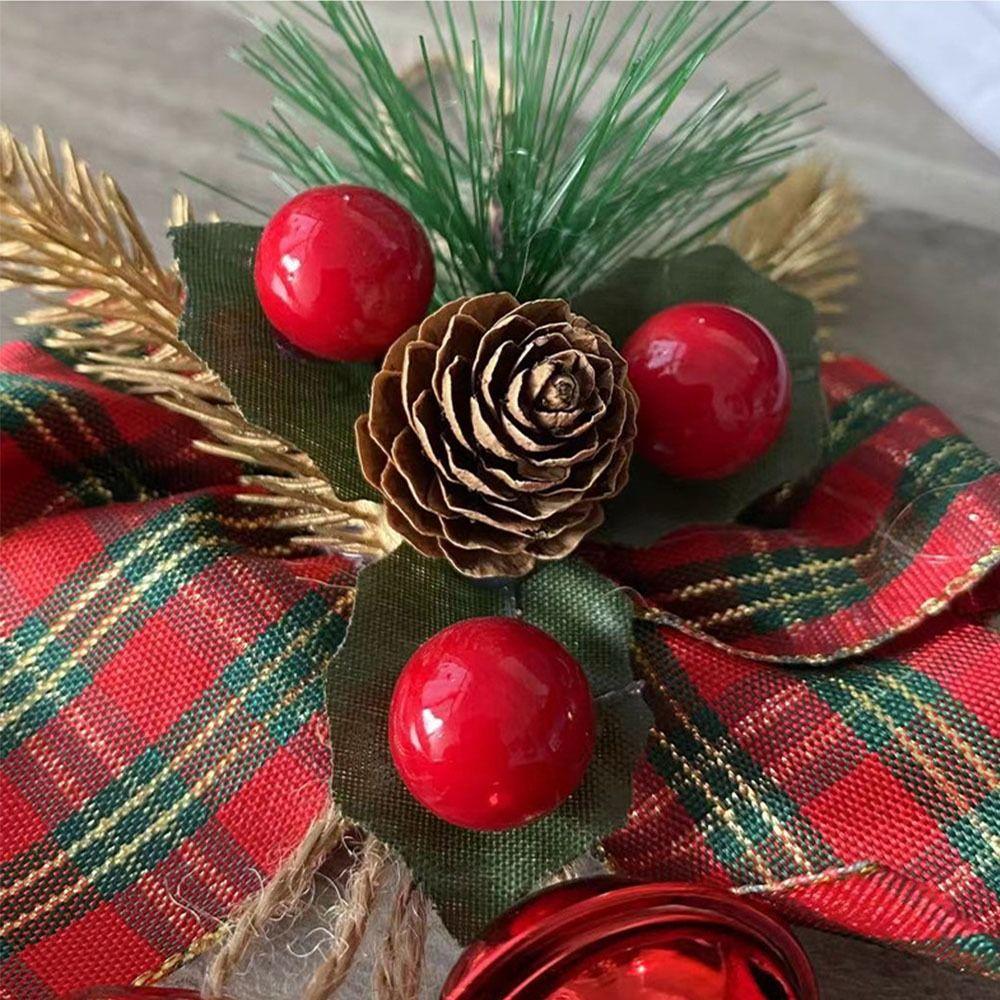 Thickened Xmas Tree Hanging Pendant Loud Christmas Door BellChristmas Bell Pendant  New Year