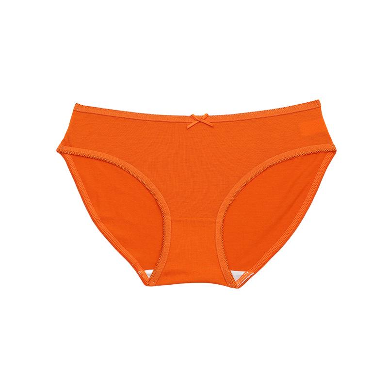 Nahtloser Damen-Tanga in Übergröße mit niedrigem Bund - Reine Baumwolle, Unifarben, Bequem, Hohe Elastizität, Atmungsaktiv.