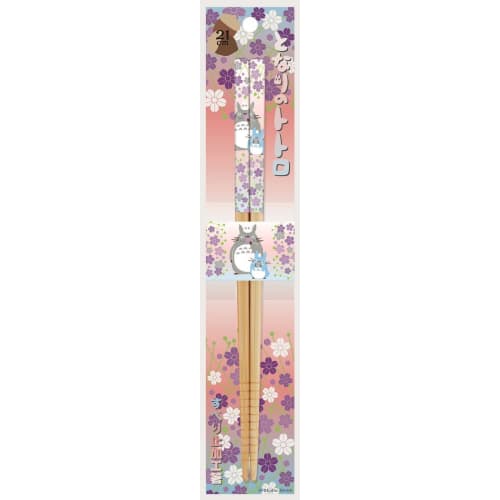 Skater Bamboo Safety Chopsticks 21cm Chopsticks My Neighbor Totoro Hana No Mai Ghibli ANT4-A