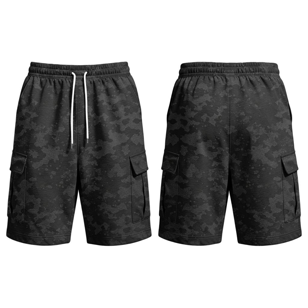 Men's Cargo Shorts with Multiple Pockets Loose Fit Straight Leg Casual Outdoor Work Shorts