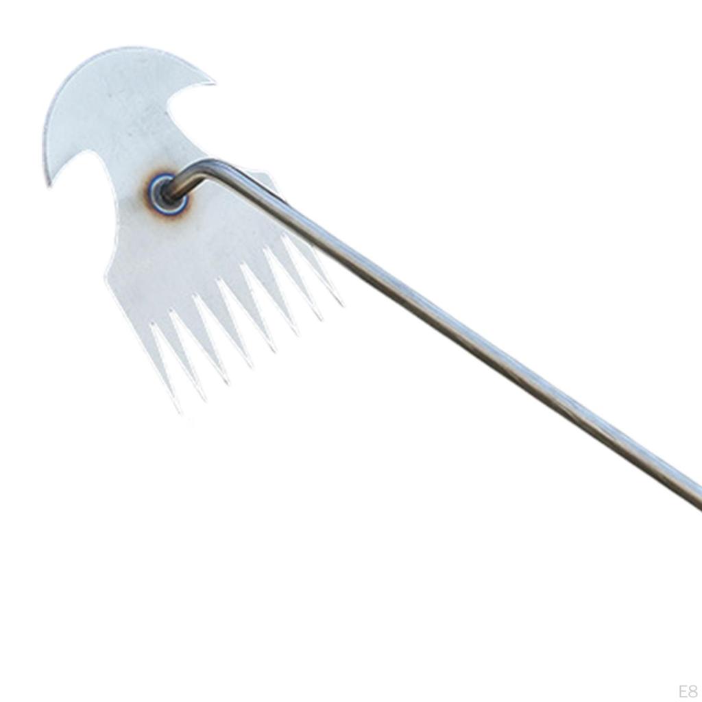 Garden Stuffing Tool Stainless Steel, Portable, Ergonomic Design Comfortable Weeds Puller for