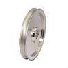 Diamond Grinding Wheel 100Grit with Rim ThreeSided for Lapidaries, Jewelers,