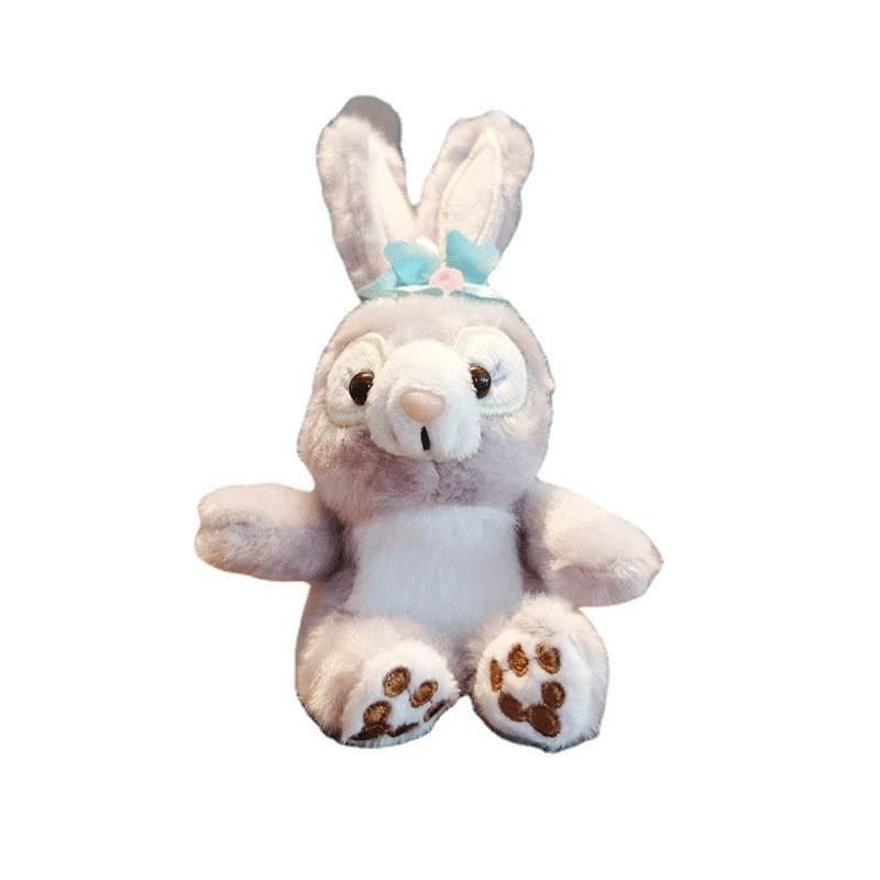 Cute Long Plush Bunny Keychain Cartoon Doll Bag Decor Cake Bouquet Gift