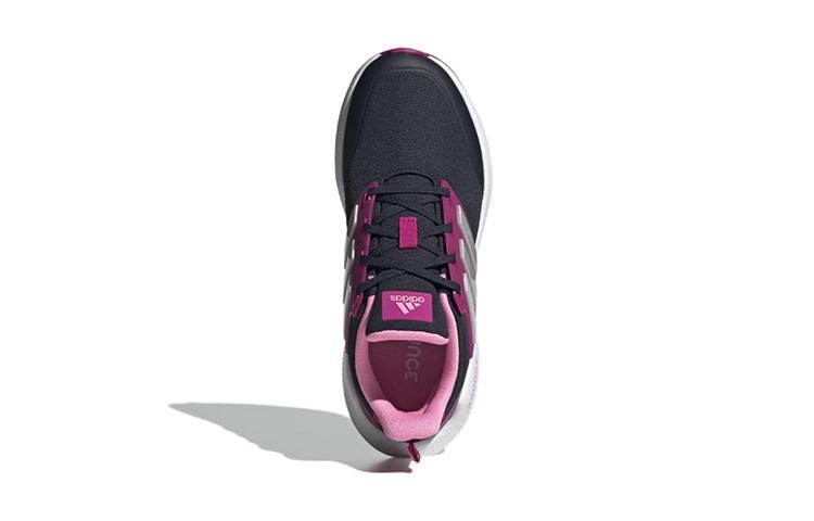 adidas EQ21 Slip Resistant Cushioning Abrasion Resistant Low Top Kids' Running Shoes Silver Pink Teenagers GZ2306