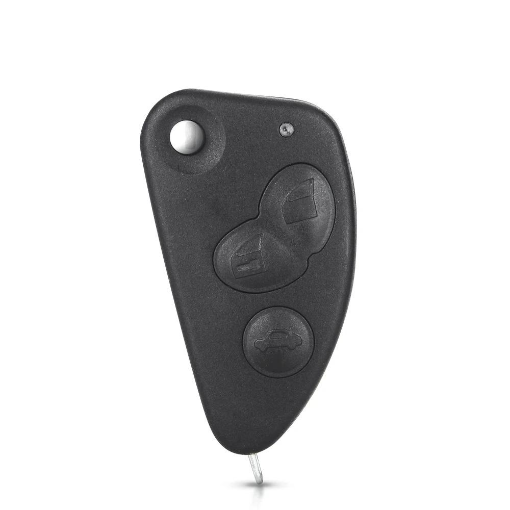 2/3 Przyciski Samochodowe Zdalne Klucze Zdalne Shell Fob Nieobcięte SIP22 Blade Dla Alfa Romeo 147 156 166 GT