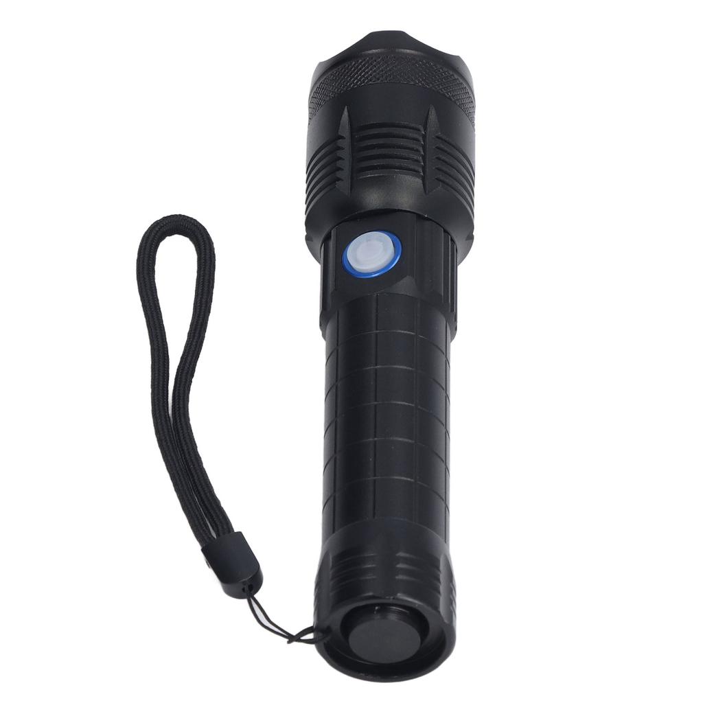 Flashlight 5000lm P160 Rechargeable Flashlight with 5 Light Modes for Adventure Travel Mountaineering Hiking