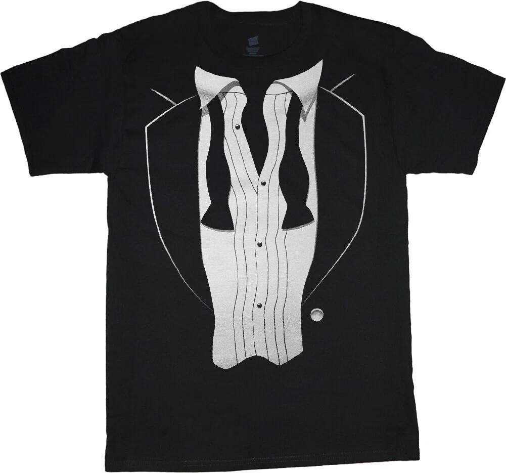 Mens Graphic Tees Funny Shirts for Men Tuxedo T-shirt Mens Clothing Guy Gifts XS