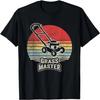 Retro Vintage Grass Master Lawn Mowing Funny Lawn Mower T-Shirt