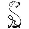62KD Wrought Iron Dog Sculpture Minimalist Art Desktop Ornament Metal Animals Statue