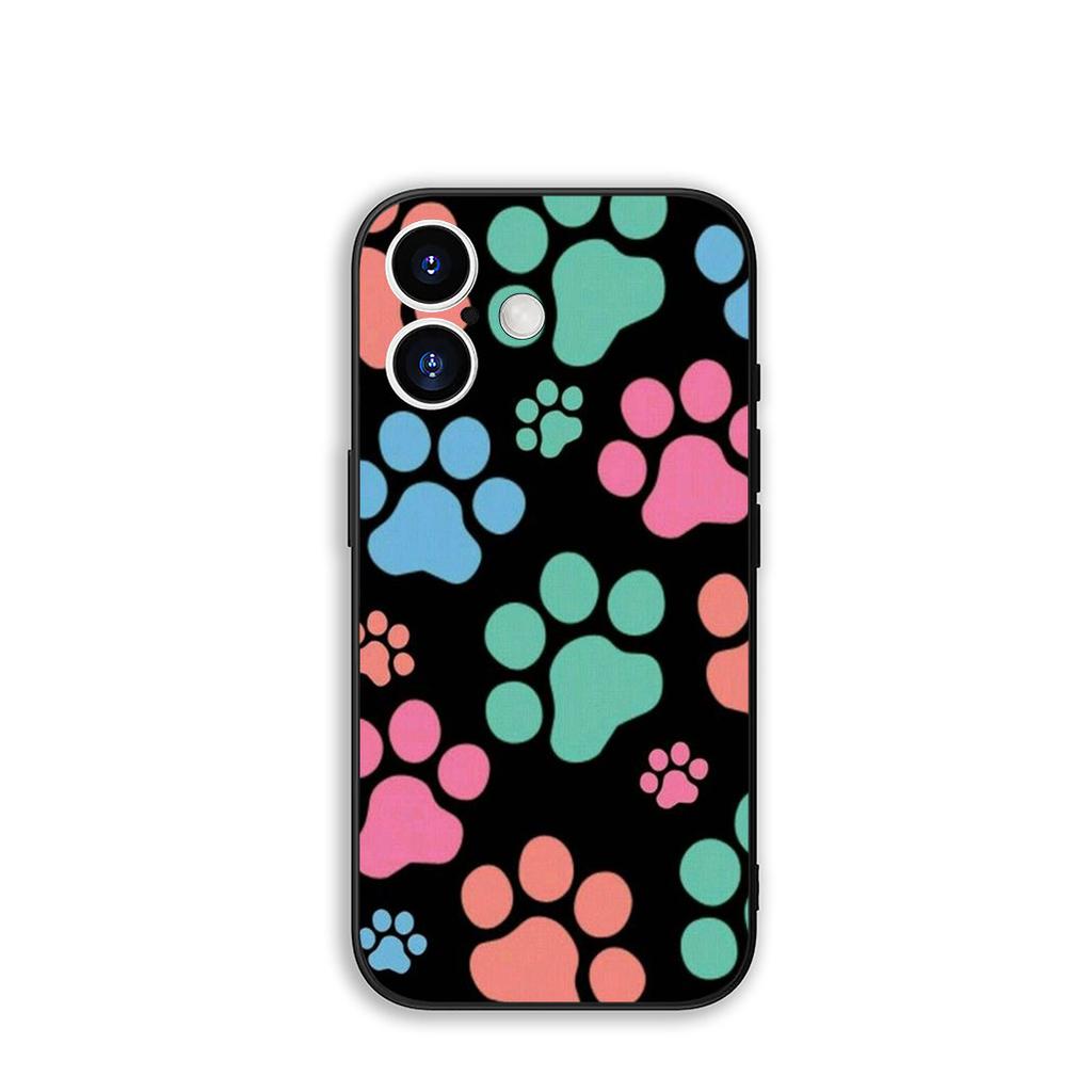 For Xiaomi Redmi 15 A5 9A 9T 10A 10C 9C NFC 15C Note 11 9 10 Pro Plus 8T Phone Cover Case Cute Dog Paw Footprint Casing