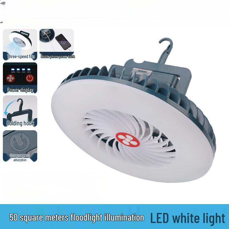 Multi-functional Camping Fan Light