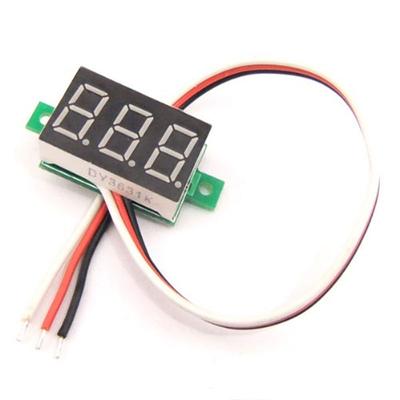 Digital Voltmeter DC 4.5V To 30V Digital Voltmeter Voltage Panel Meter Red For 6V 12V Electromobile Motorcycle Car