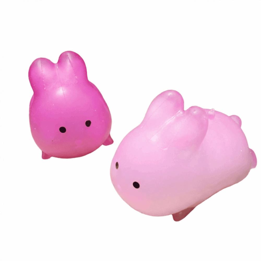 

Color Changing Sensory Toy Rebound Squeeze Color-changing toy Rabbit Pinch Le Autism Sensory рожевий