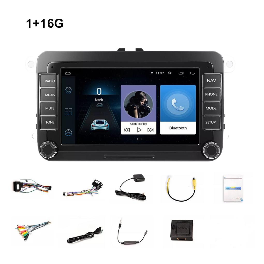 Rádio Android Auto Integrado Perfeitamente Para Compatibilidade Estéreo de Carro Double Din Para