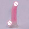 Jelly Luminous Penis Male and Female Climax Masturbation Device Simulation Penis Luminous Silicone Dildos Sexy Sex Product