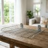 Stable Stainless Steel Bird Perch Platform Long-Lasting Cage
