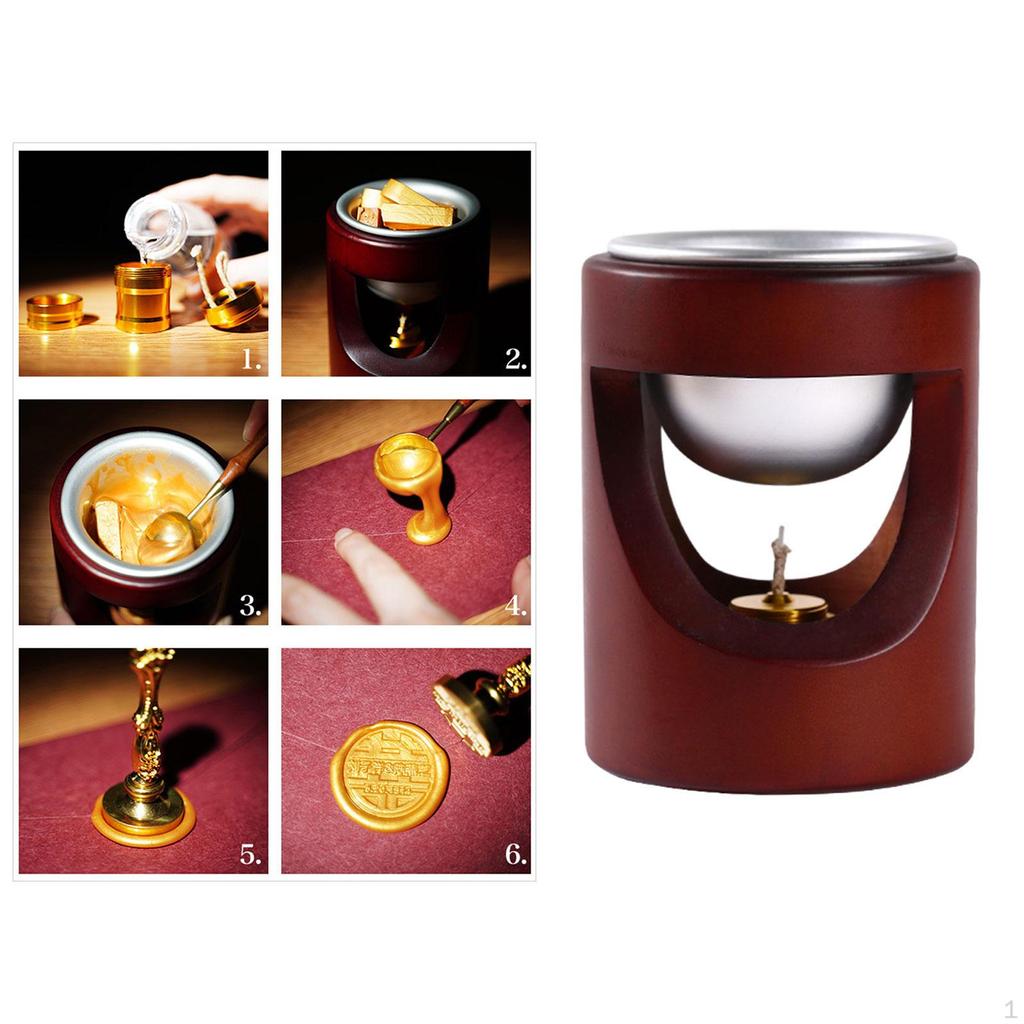 Melt Furnace Wax Melting Pot Arts Crafts Easy To Use Durable Sealing Tool Candle