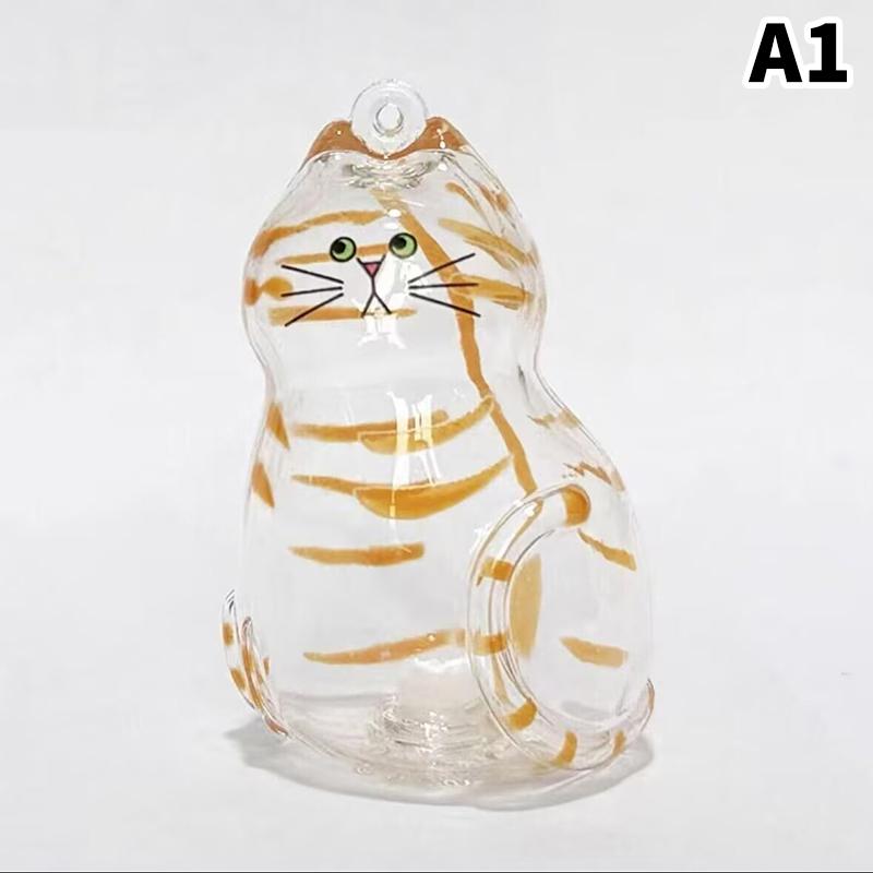 

Мемориальный контейнер для хранения кошачьей шерсти, брелок в форме кошки, портативная кукла ручной работы, DIY брелоки, аксессуары