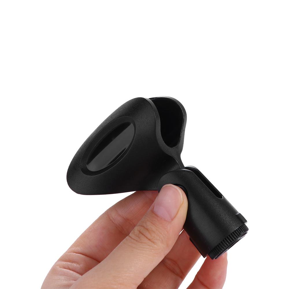 Microphone Accessorie No Hole Microphone Clamp Microphone Holder Wireless Microphone Mount Mic Clip