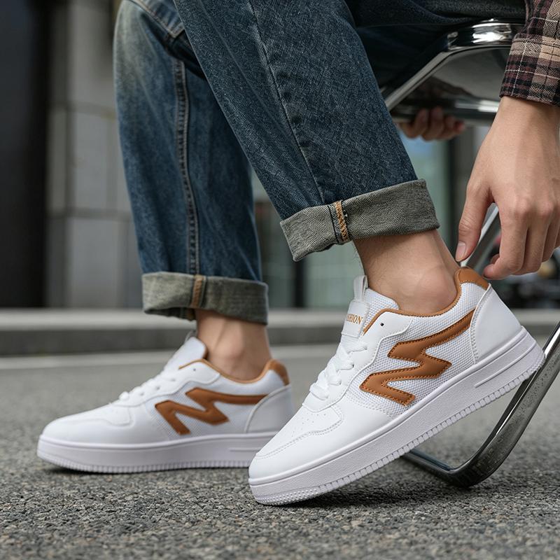 Herren Freizeitschuhe Vier Jahreszeiten Mode Skateboarden Studenten Bequeme Sneaker Jungen Trendig Weiche Sohle Atmungsaktive Schuhe