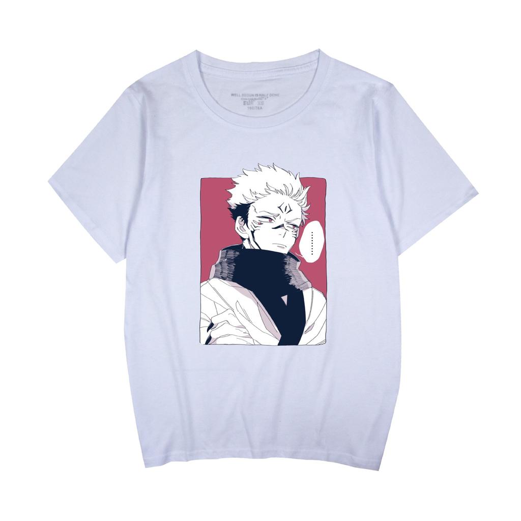 Jujutsu Kaisen Shirts Round Neck Short Sleeve Funny Clothes Jujutsu Kaisen Printed Unisex T-Shirt