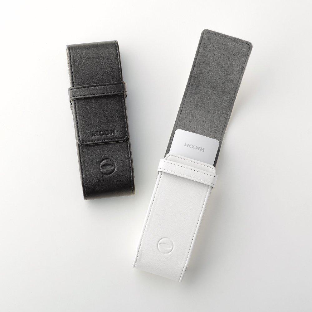 RICOH THETA Soft Case Black A type storage case that combines functionality and protection Compatible with TS-1 slot-in SC2/V/SC/S/m15