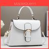 Pu Small Square Bag With Printed Design For Daily Use Womens Casual Handbag