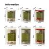 Plastic Sealed Rice Dispenser Wall Mounted Rice Dispenser Tank  Kitchen Accessories