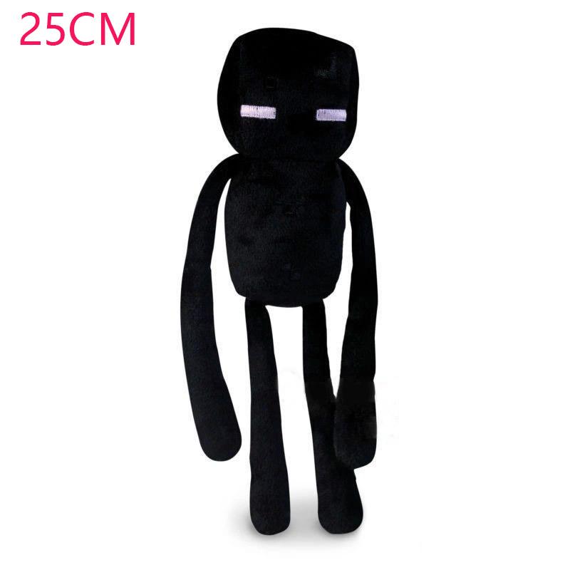 25cm Game MC Figure worlds Animal Plush Doll Toy Enderman Plushie Soft Collection Doll Chrismas gift