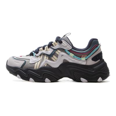 Cat Paw Lite 2 Classic Vielseitig Retro Dicke Sohle Rutschfest Abriebfest Erhöhte Höhe Low-Top Dad Shoes Damen Sneaker AGCV030-1