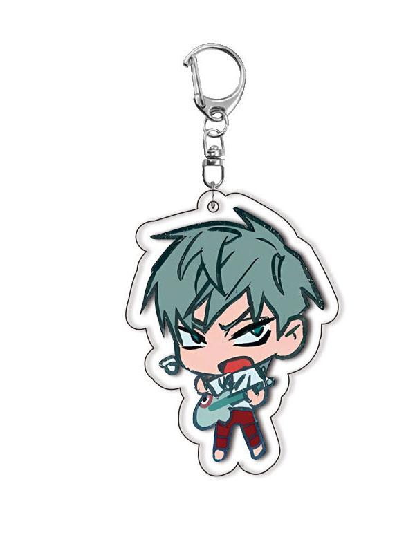 1 beliebter Anime Alien Clown 2D flacher Acryl-Schlüsselanhänger, geeignet für Zubehör-Taschen-Schlüsselanhänger, Fan-Geschenk Autoanhänger, Autoschlüsselanhänger