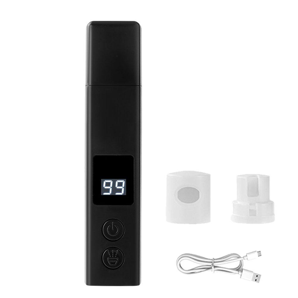 

4 Grinding Ports Pet Nail Grinder with LED With Dust Cover Pet Nail File Paws Care чёрный