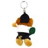Niki Keychain, Lion, Skateboard, 3.9 inches (10 cm), Kids, Braun, 10 cm
