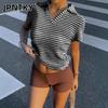 JPNTKY Women's Fashion Casual Short Sleeve V Neck Blouses & Shirts