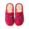 Home cotton slippers autumn and winter home soft bottom non-slip silent couple floor mop plush slippers
