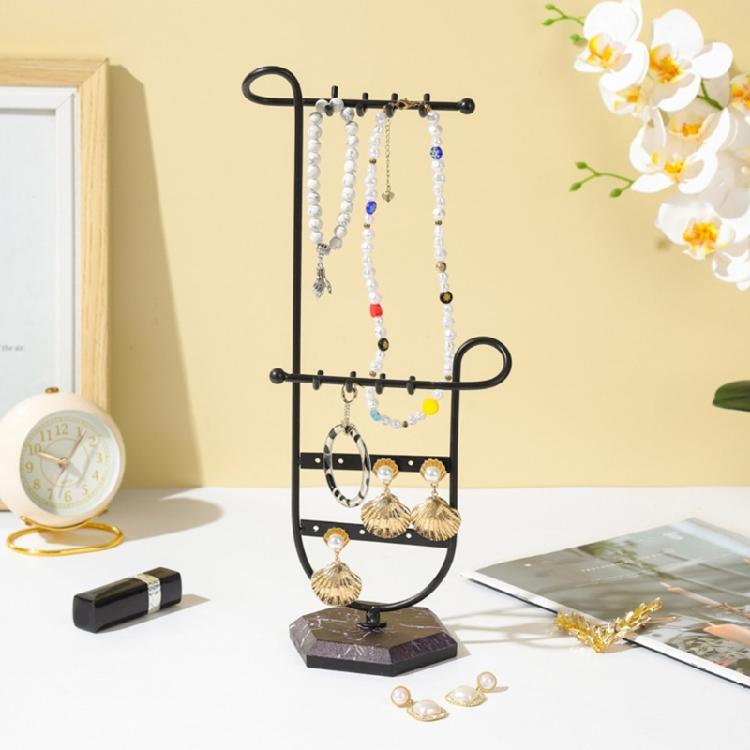 Storage Rack for Earring Necklace Bracelet Organizer Showcase Storage Holder