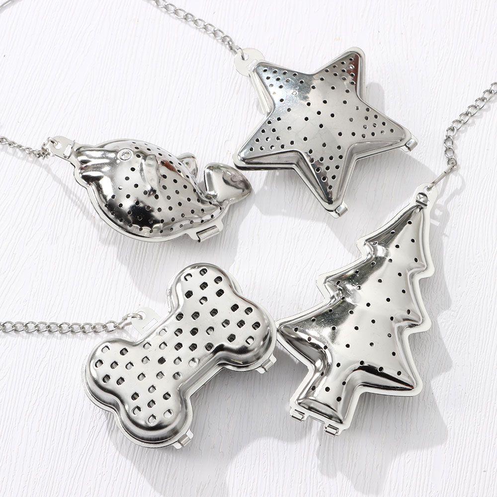 Cute Chain Hook Loose Leaf Tea Infuser Mesh Tea Ball Infuser Small Tea Filter