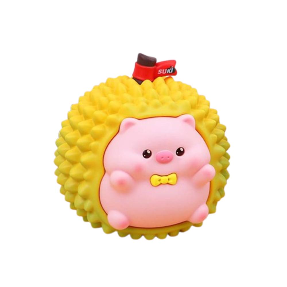 Decorative Fruit Durian Money Boxes Anti Drop Fruit Durian Bank Ornament  Home Decoration Style D