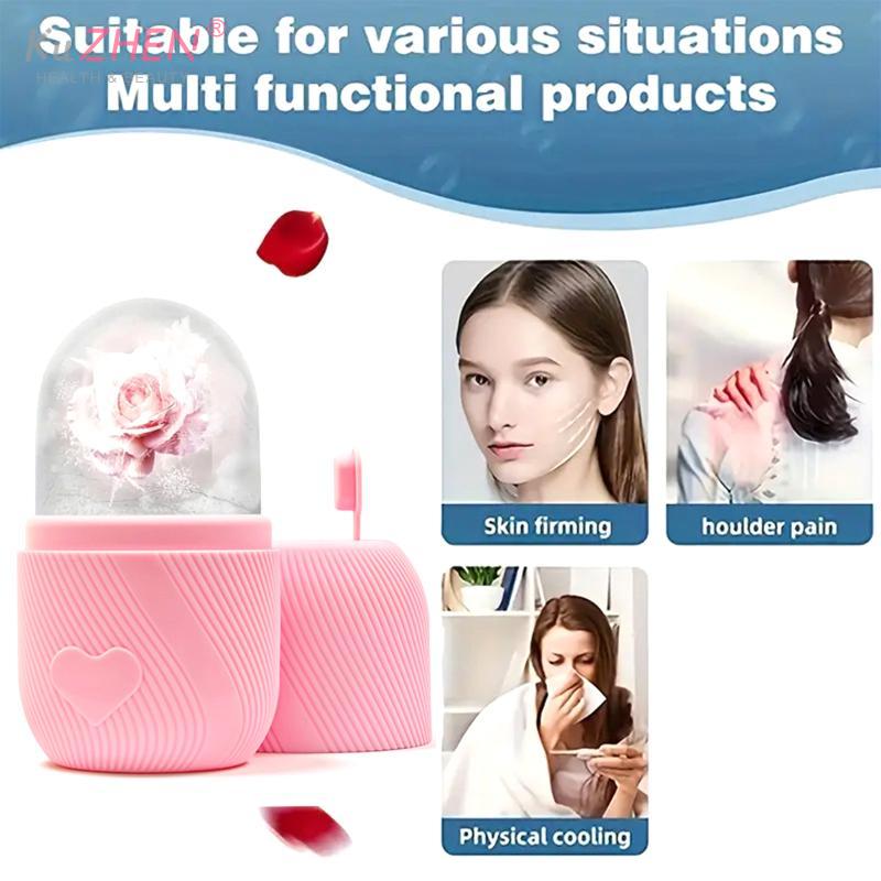 1PC Reusable Silicone Ice Cube Trays Beauty Lifting IceBall Face Massager Contouring Eye Roller For Beauty Facial Skin Care Tool