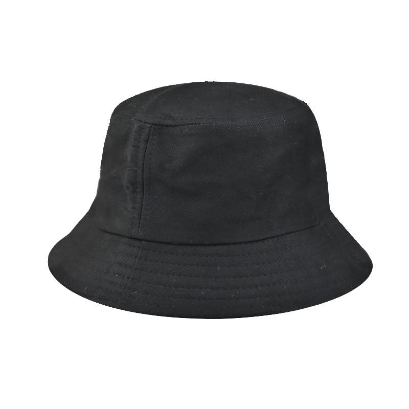 Solide Baumwolle Gewaschener Denim Fischerhut Unisex Bob Faltbar Fischer Breite Krempe Kappen Hip Hop Gorros Herren Damen Panama Fischerhut