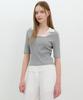 Ollibeudeollibeu Knit Layered Ribbed Slim Fit Pullover Ok6Xp4310
