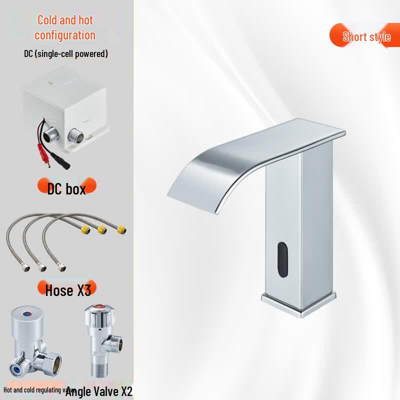 PKSUKB Automatic Sensor Waterfall Basin Faucet