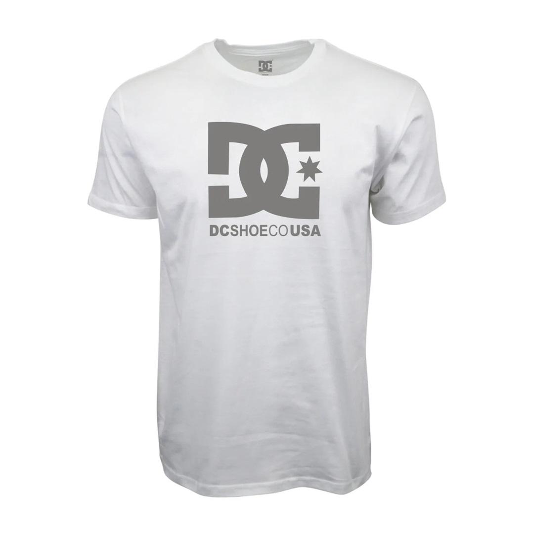 

DC Shoes American Logo Pattern T-shirt Printed Pure Cotton More Color Choices Short Sleeve Men Women Alternative Rap Metal Band Brand Tops Man Tees XXXL