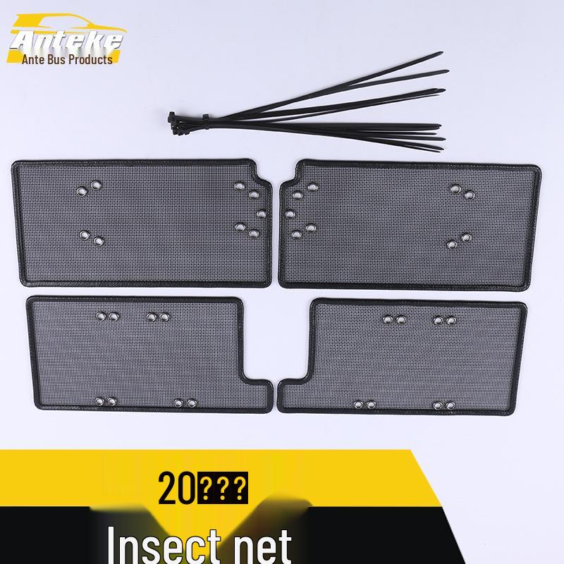 Compatible with 20 Breeze Insect Screen Models: Decorative Sequin and Diamond Mesh Water Tank Protective Net Body Accessory.